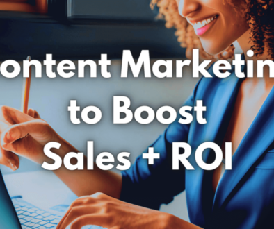 Content Marketing Increase Sales ROI